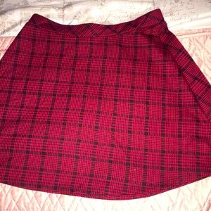 Plaid skirt